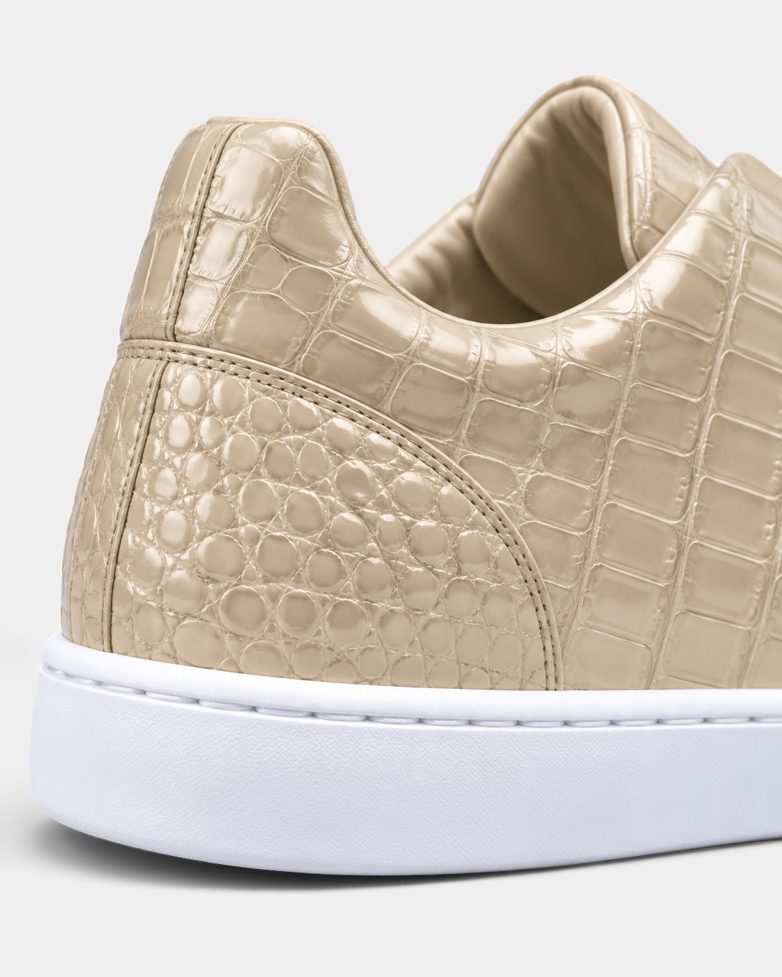 Beige Praiano Crocodile