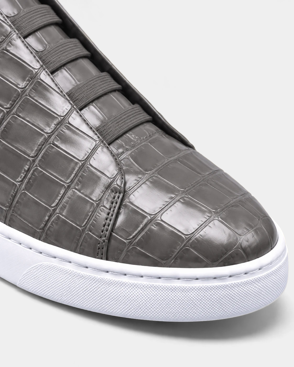 Grey Praiano Crocodile