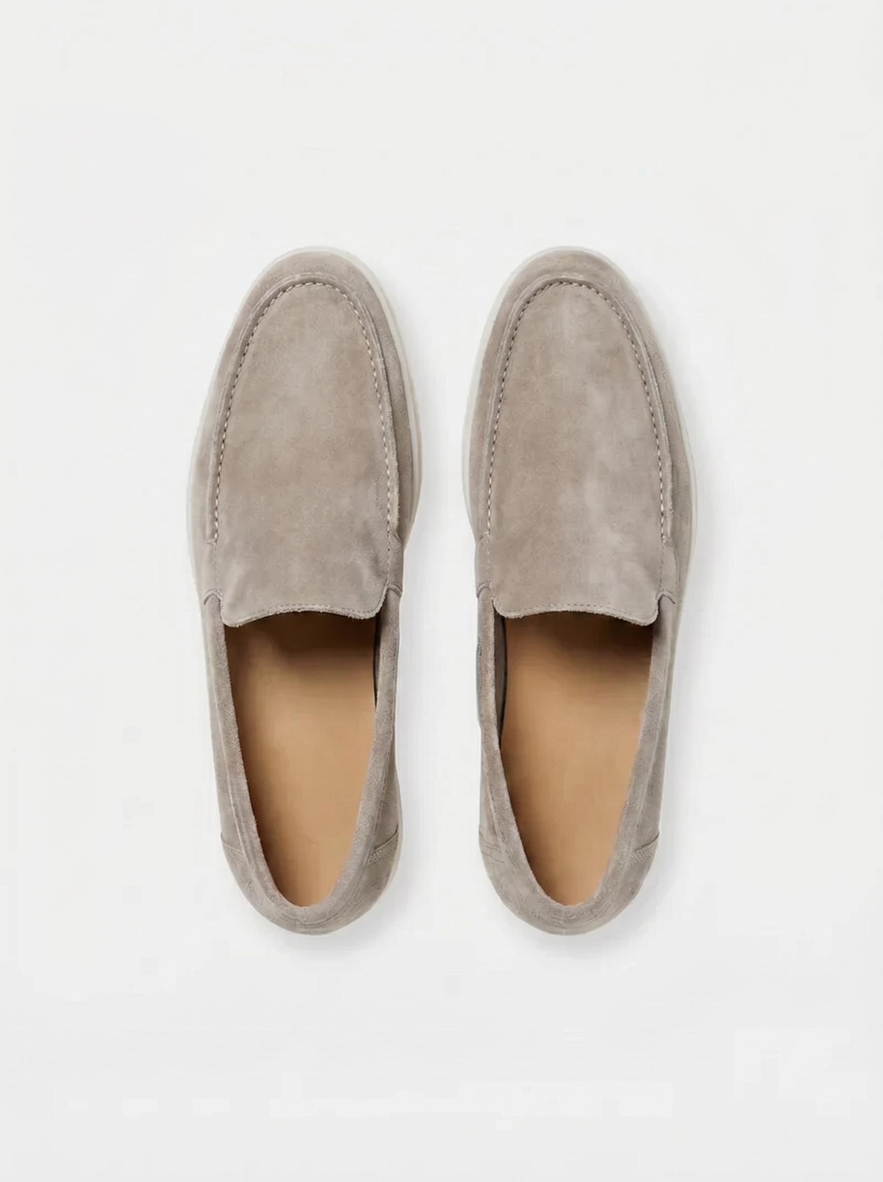Light Grey Yacht Loafers