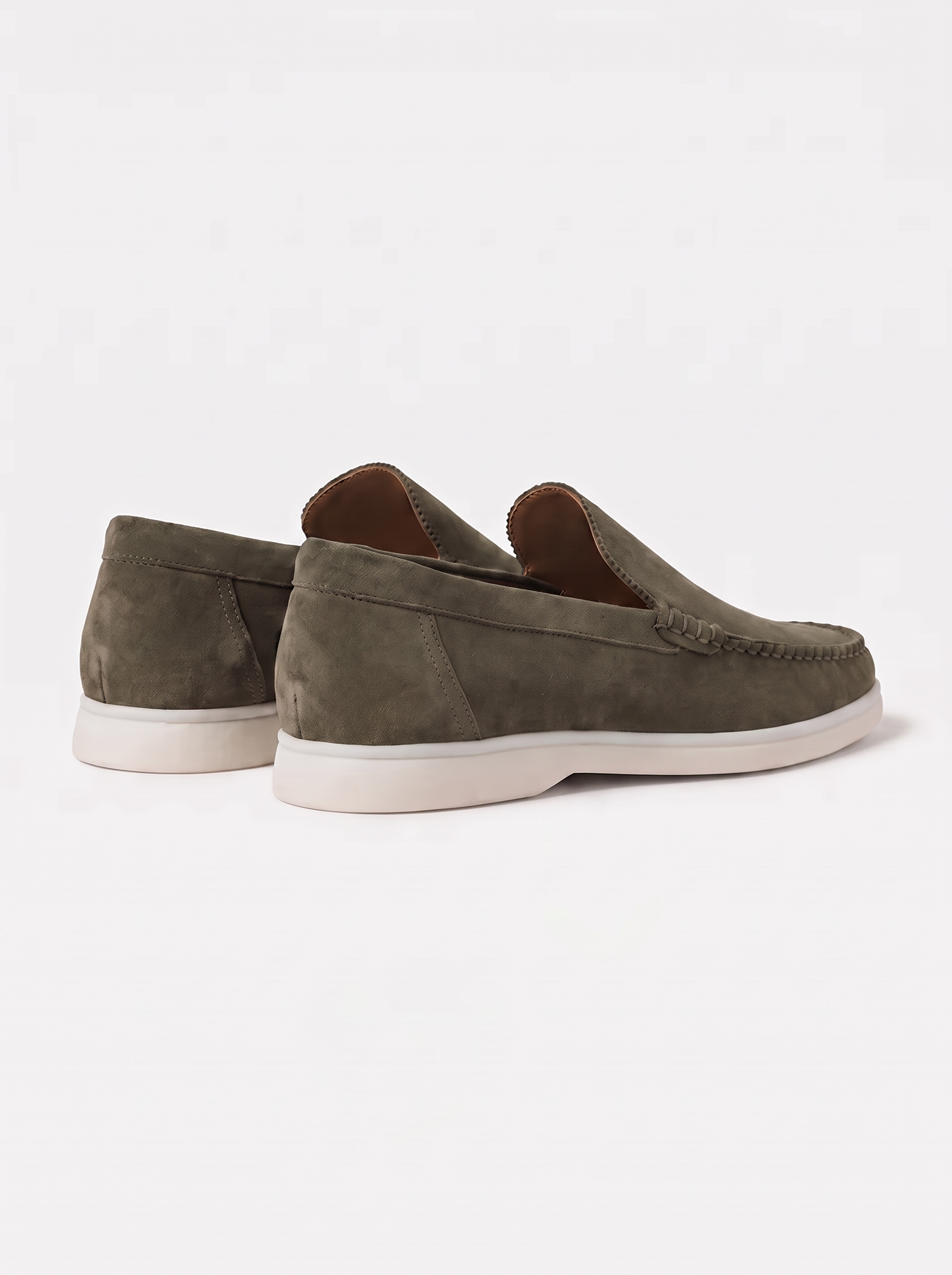 Mocassini da barca Olive