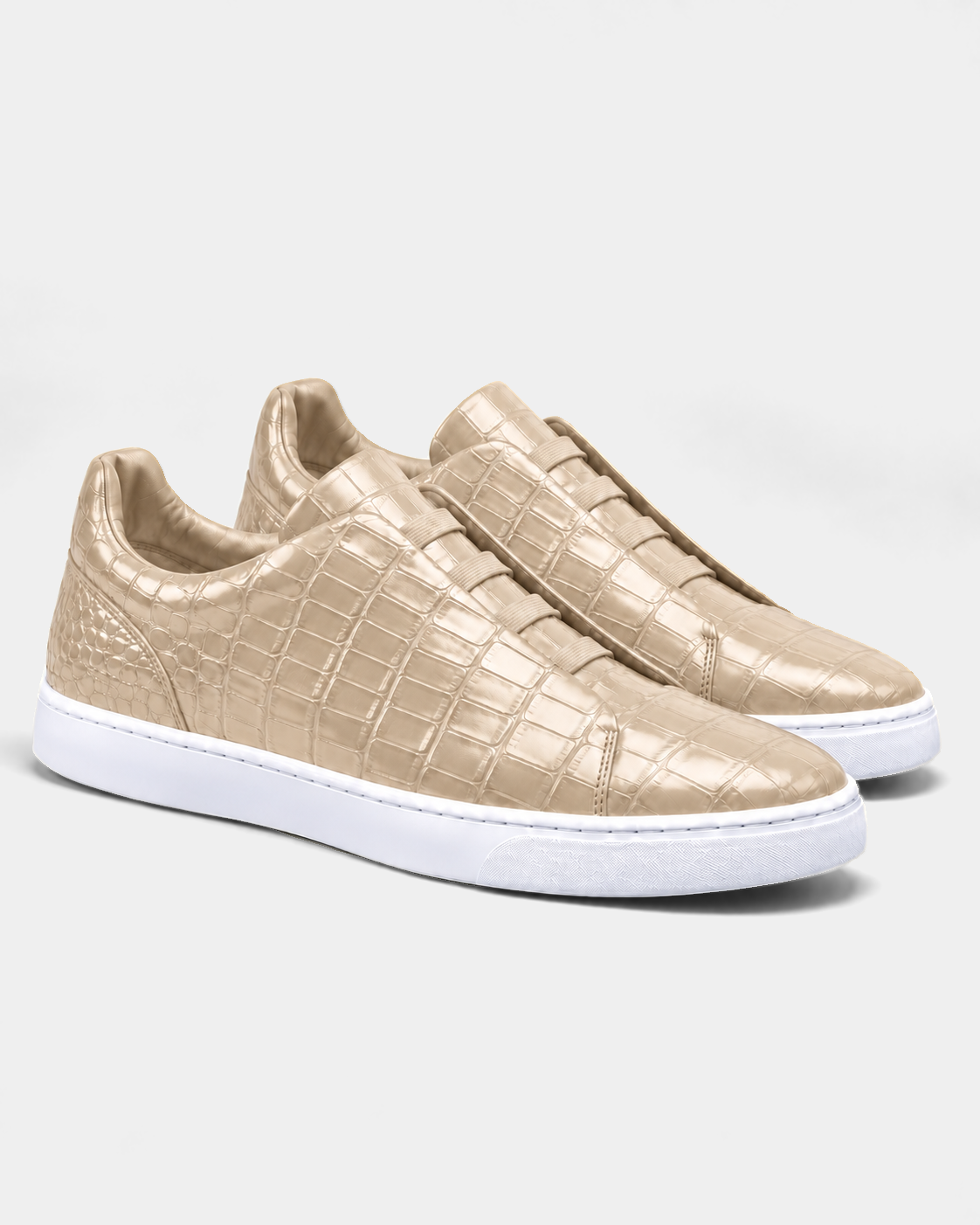 Beige Praiano Crocodile