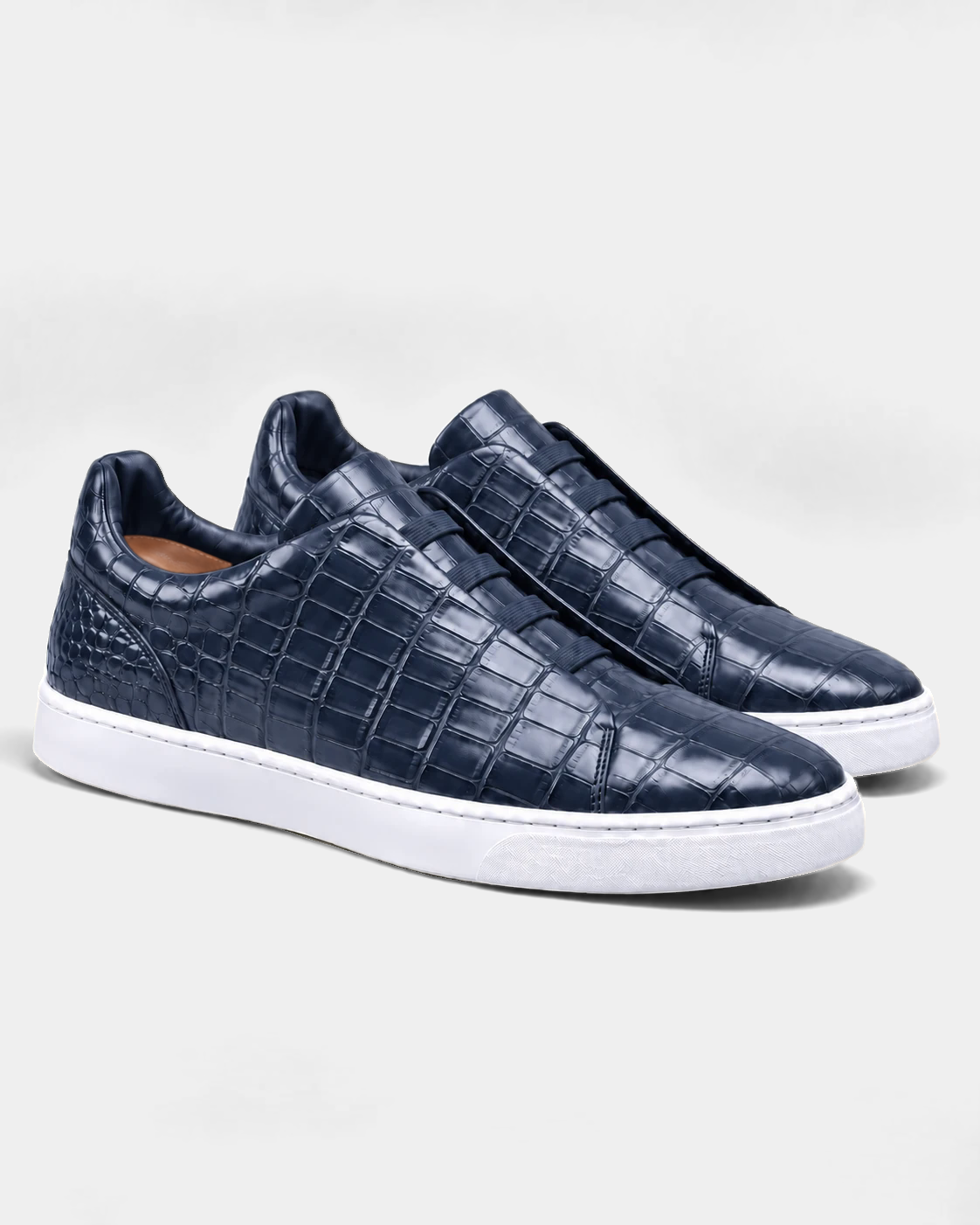 Navy Praiano Crocodile