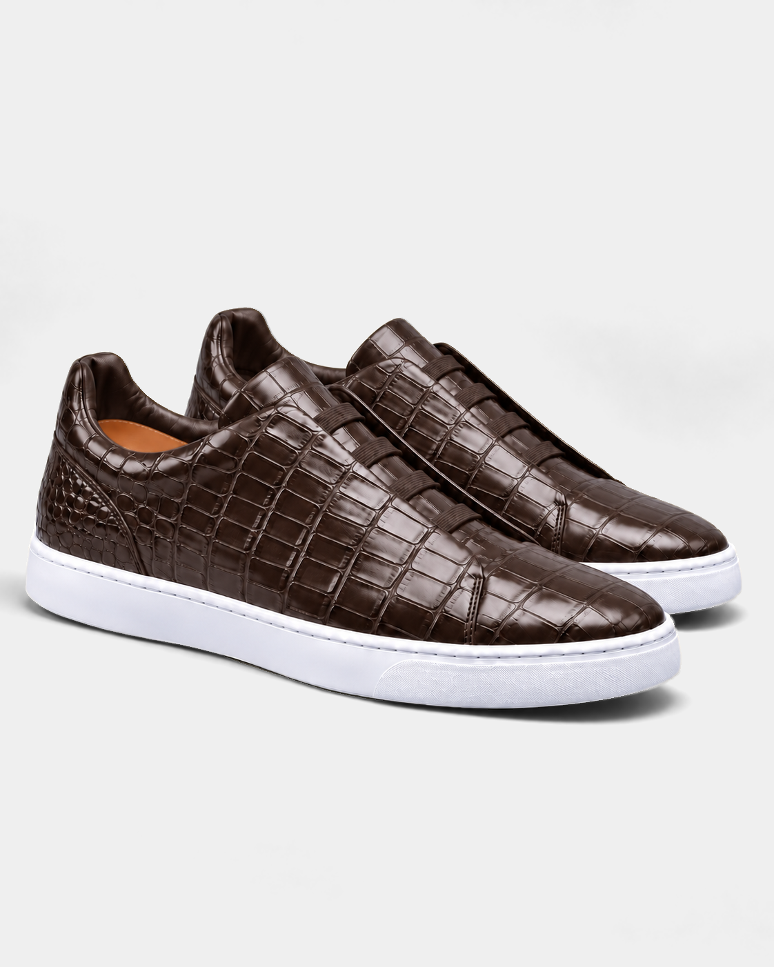 Brown Praiano Crocodile