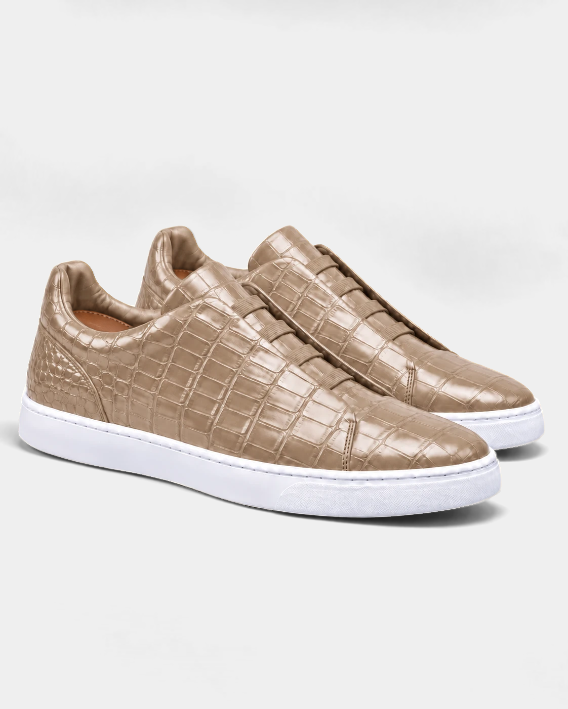 Khaki Praiano Crocodile