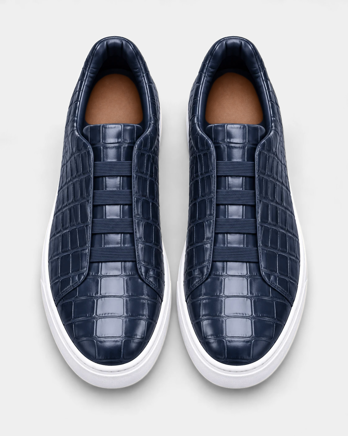 Navy Praiano Crocodile
