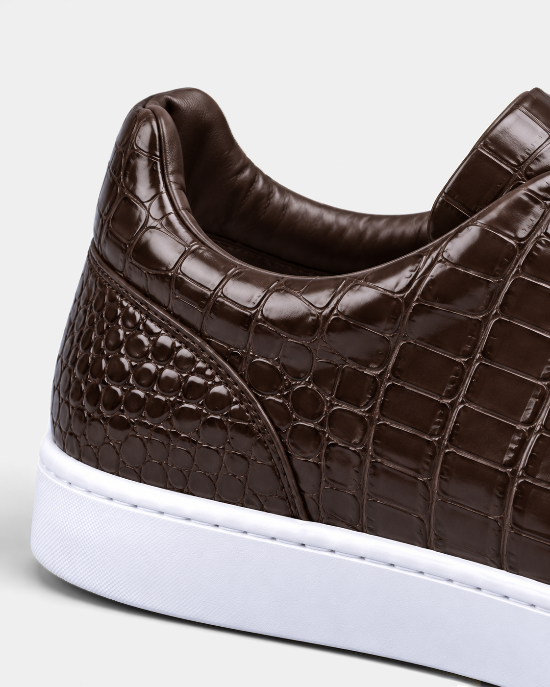 Brown Praiano Crocodile