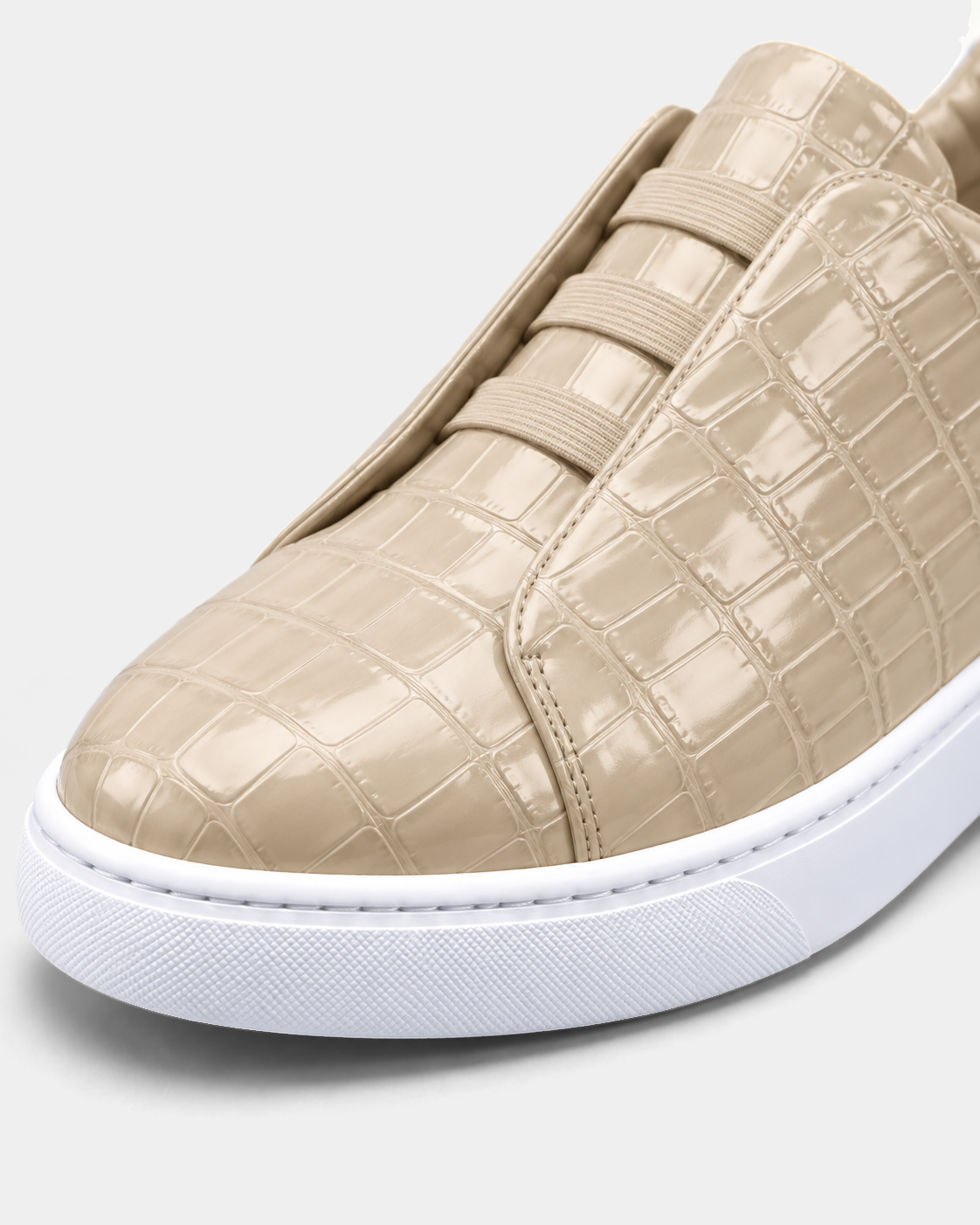 Beige Praiano Crocodile