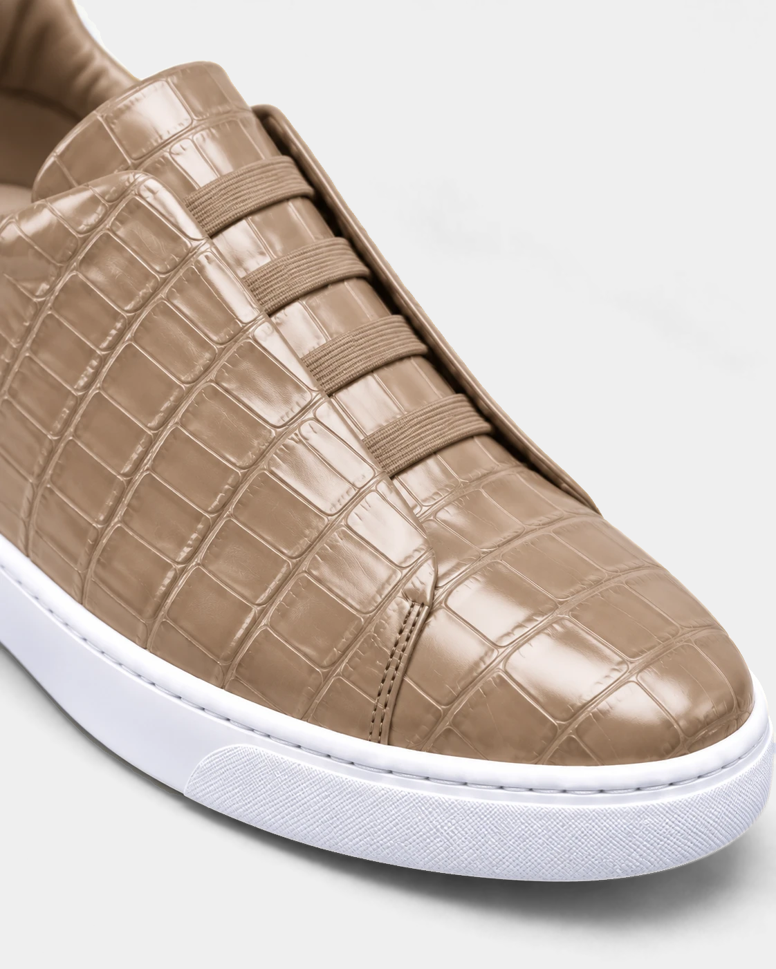 Khaki Praiano Crocodile