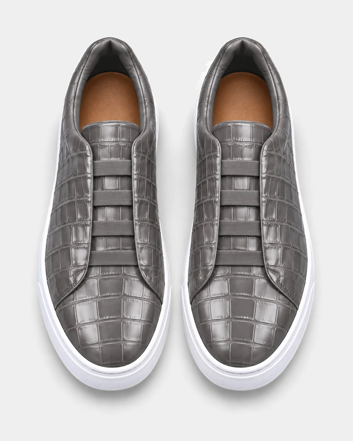 Grey Praiano Crocodile