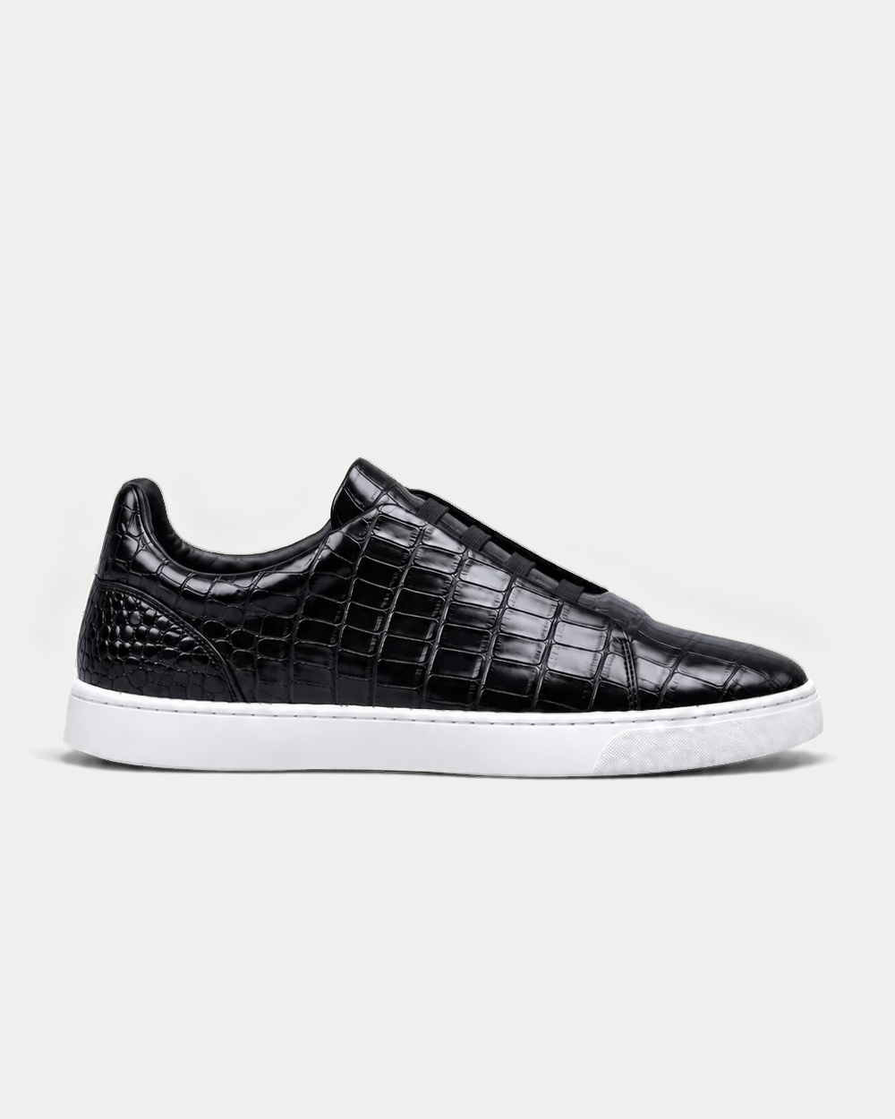 Black Praiano Crocodile