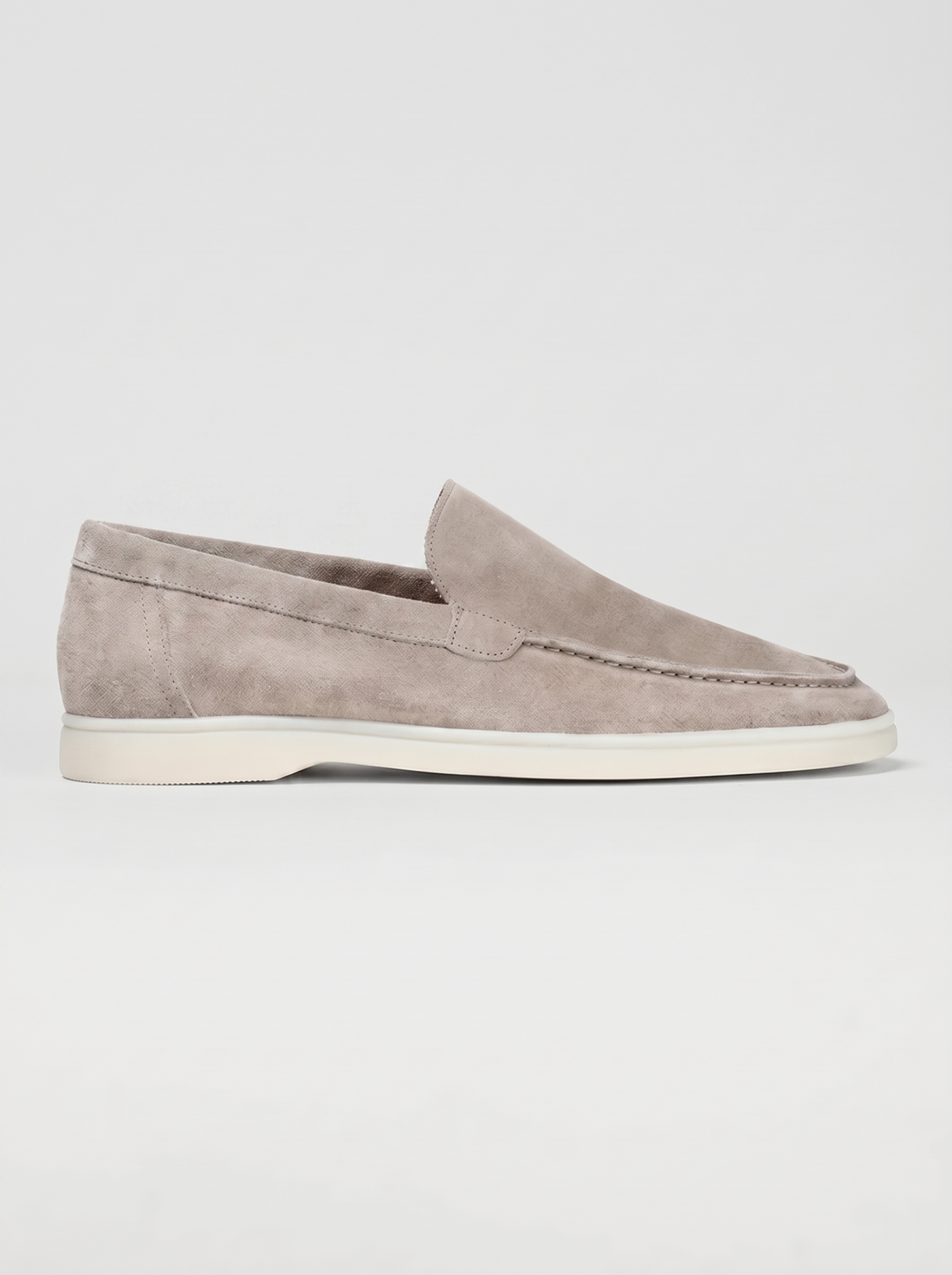 Light Grey Yacht Loafers