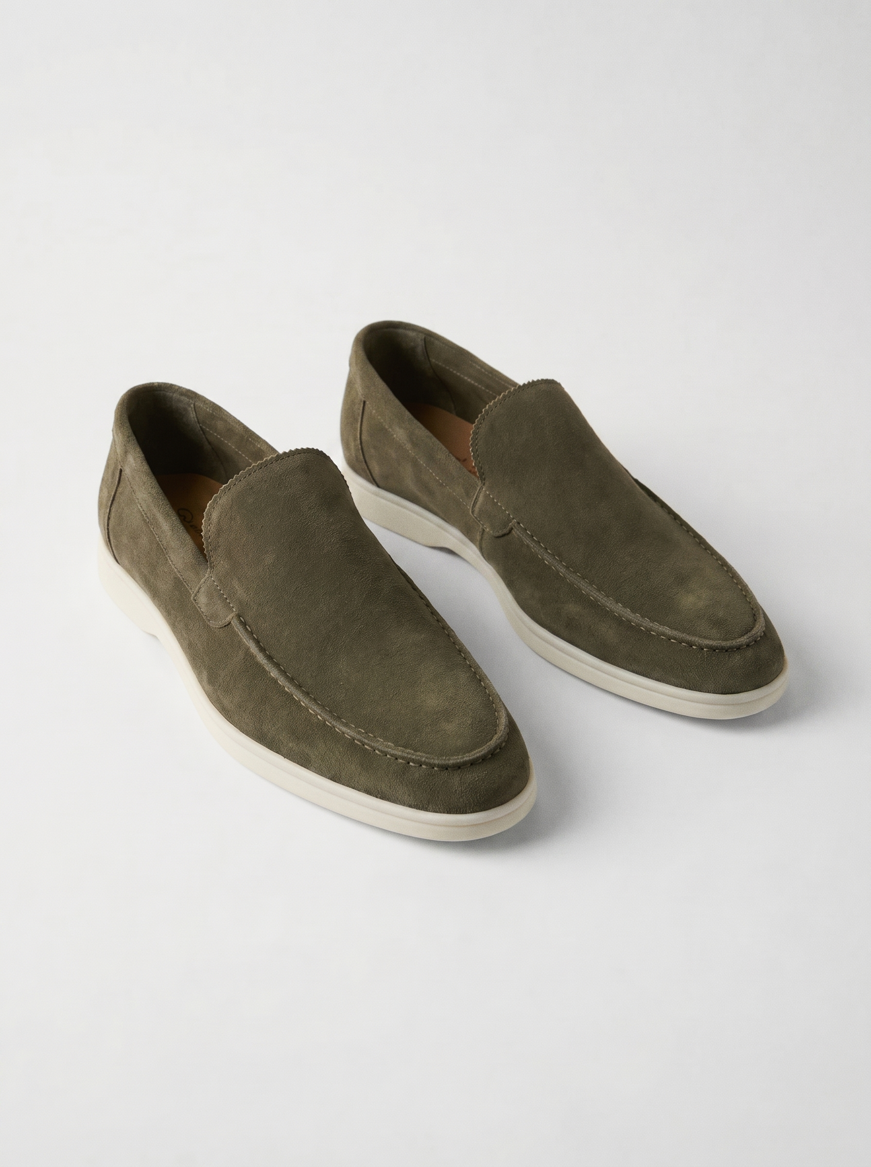 Mocassini da barca Olive
