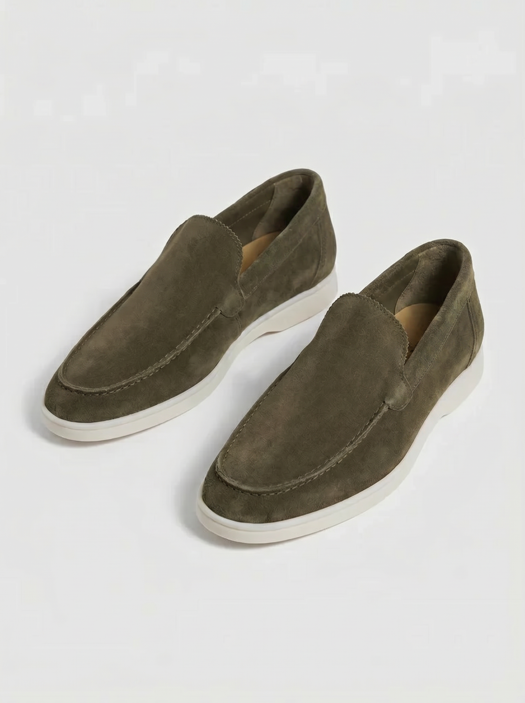 Mocassini da barca Olive
