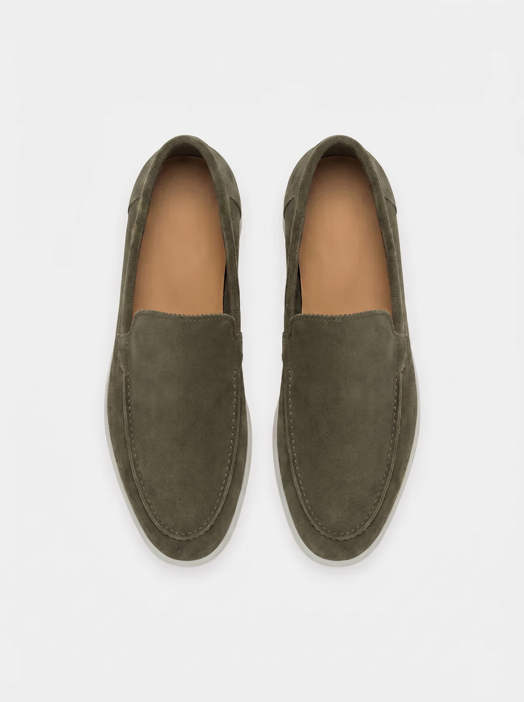 Mocassini da barca Olive