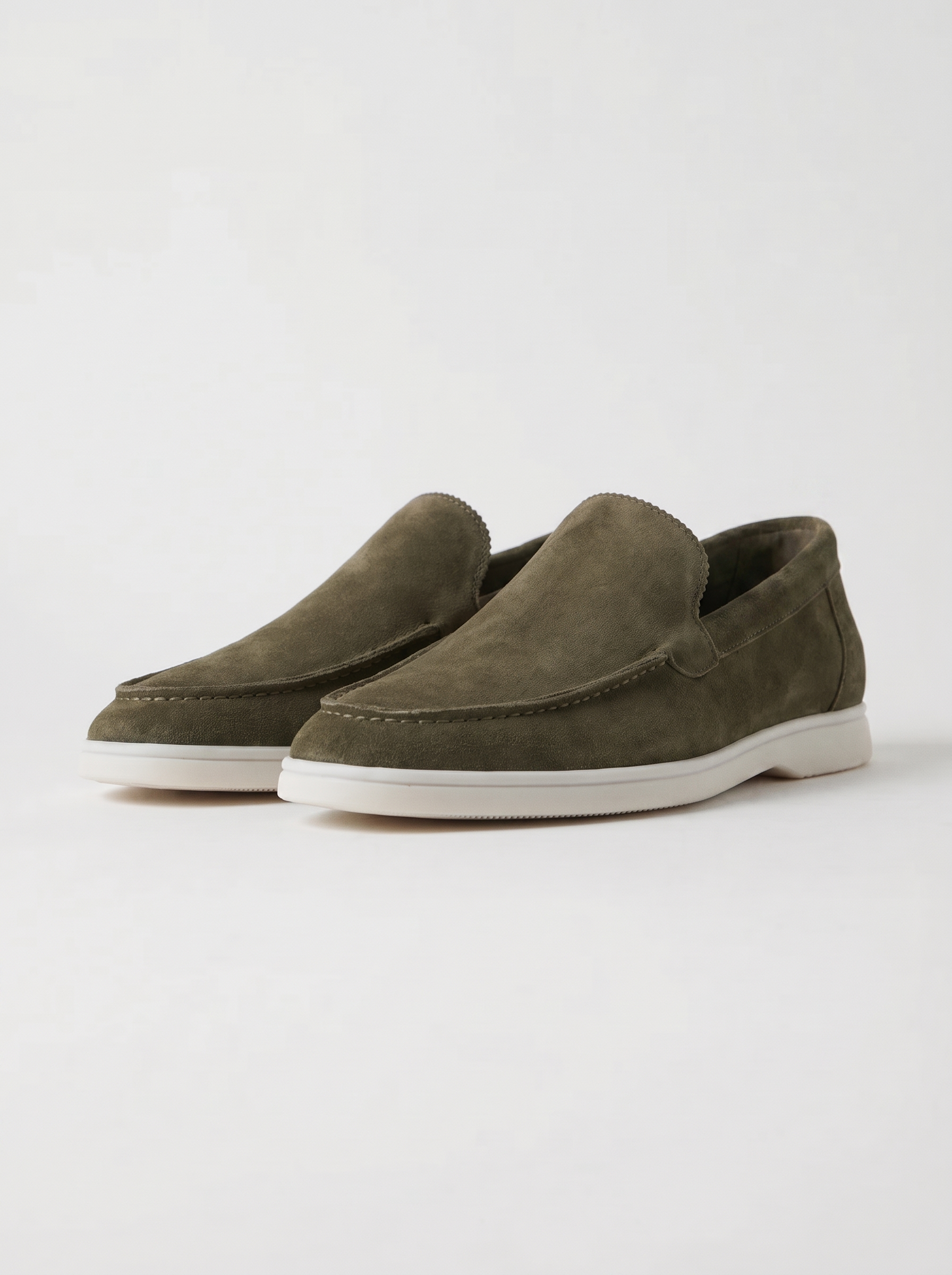 Mocassini da barca Olive