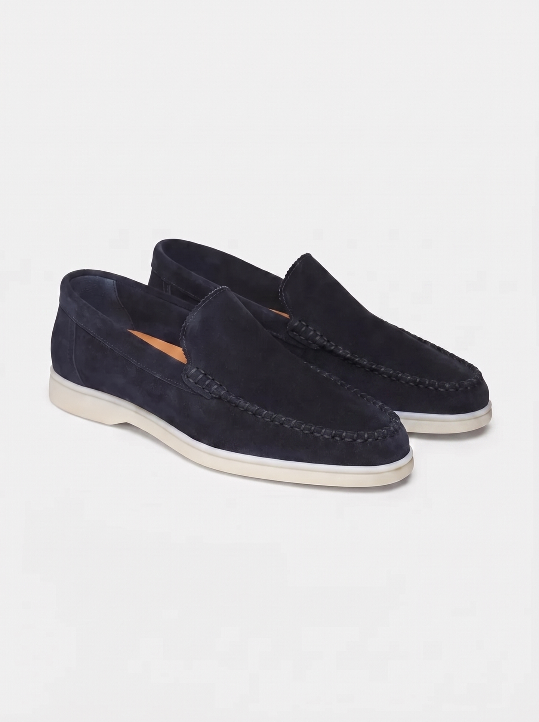 Mocassini da yacht blu navy