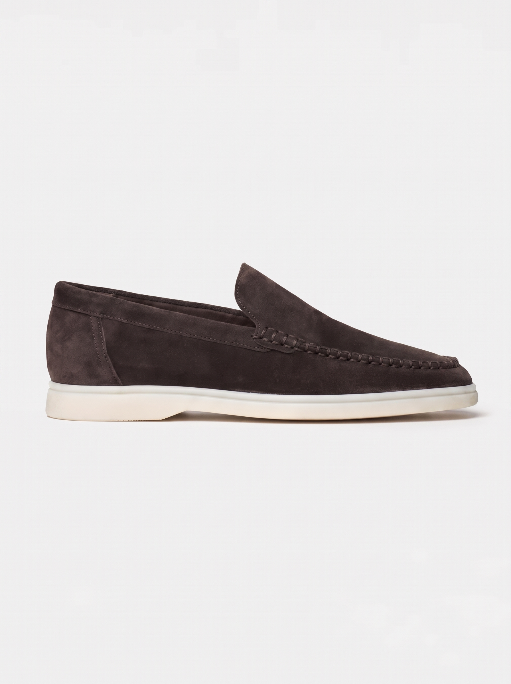 Warmgraue Yacht-Slipper